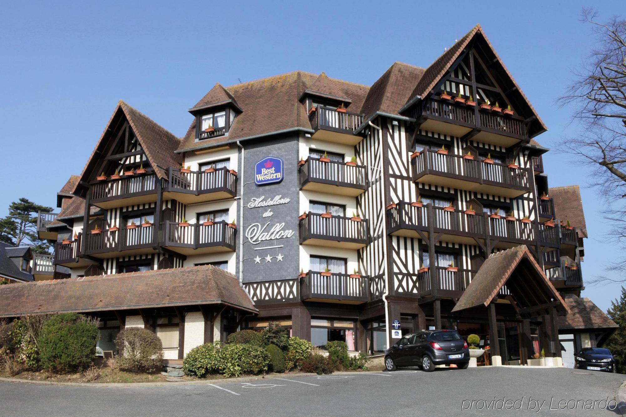 Best Western Plus Hostellerie Du Vallon Трувіль-сюр-Мер Екстер'єр фото