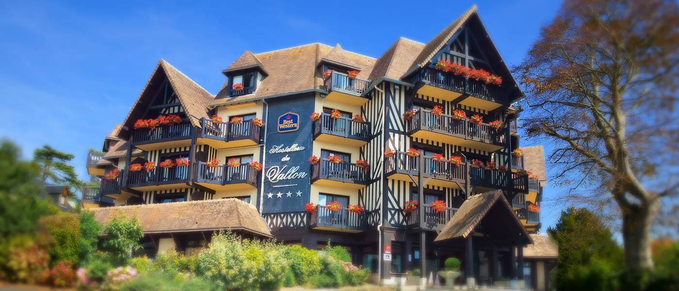 Best Western Plus Hostellerie Du Vallon Трувіль-сюр-Мер Екстер'єр фото